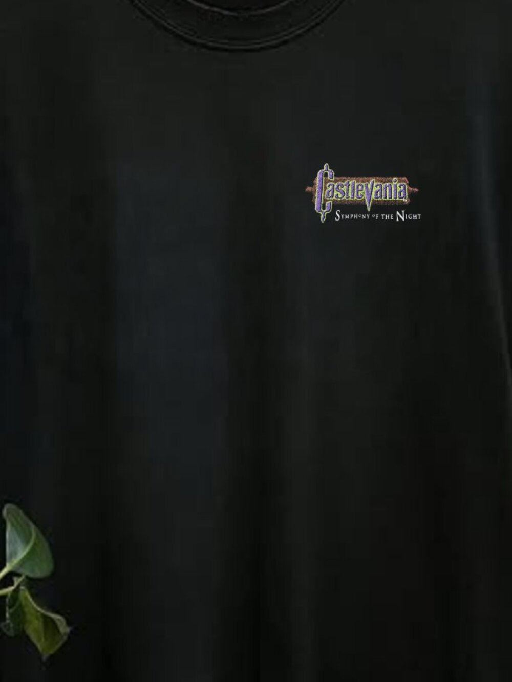 90s Castlevania Symphony Of The Night Washed Black Tee - Picture 2 of 5